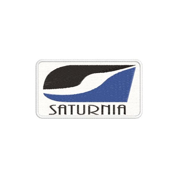 Patch ricamato logo Saturnia Cod.20130409_A