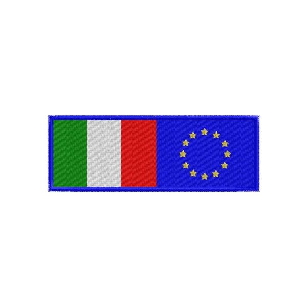Band ricamata mis. 110 x 40 mm. Cod. 20130412_A Europa-Italia