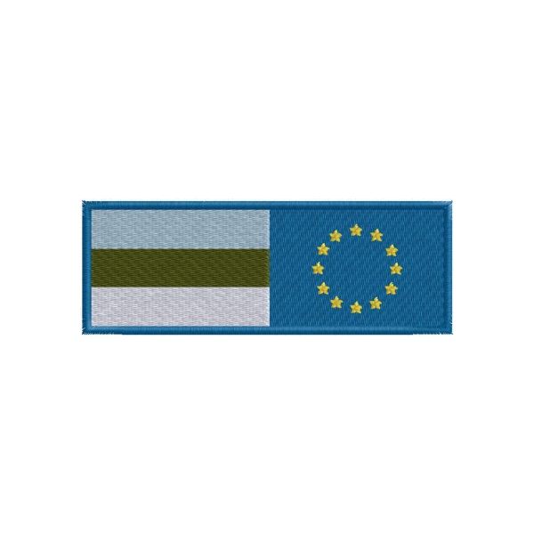 Band ricamata mis. 110 x 40 mm. Cod. 20130515_L_europa-Estonia