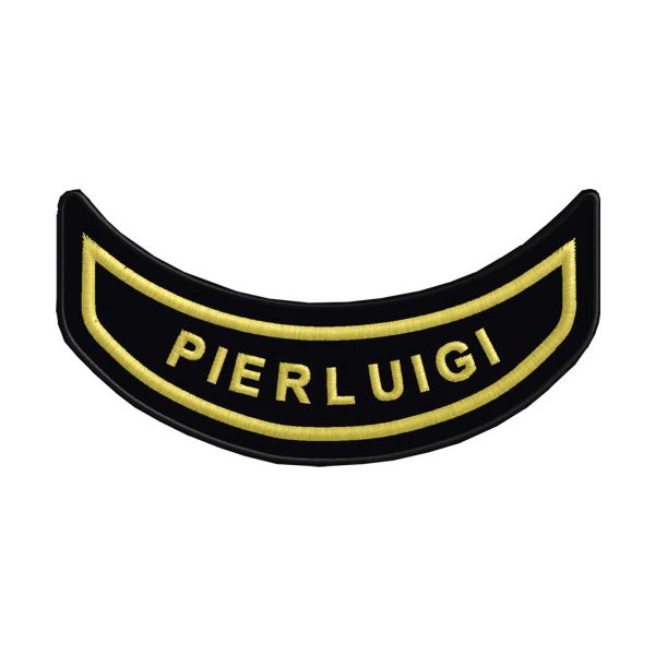 Patch da spalla giubbotto con il tuo nome Cod.20130517_B
