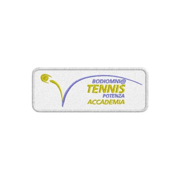 Patch ricamato TENNIS Bodiomni potenza Cod.20130620_A