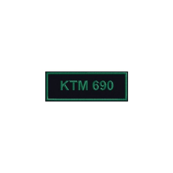 Etichetta nominativa pers. mm.7,53x2,5 Cod.20130726_G (KTM 690)