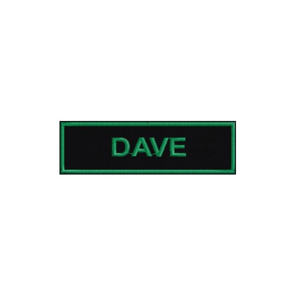 Etichetta nominativa pers. mm.9,2 x 2,6 Cod.20130731_A (DAVE)