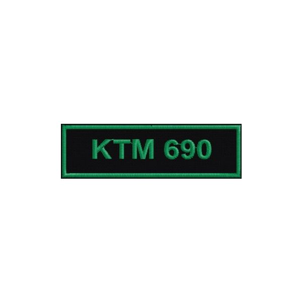 Etichetta nominativa pers. mm.9,2 x 2,6 Cod.20130731_E (KTM 690)