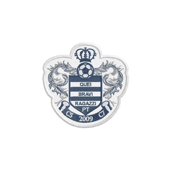 Patch ricamato QUEI BRAVI RAGAZZI C5 Cod.20130818_B