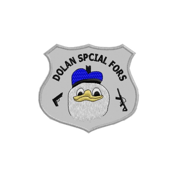 Patch ricamato DOLAN SPCIAL FORS Cod.20130820_A