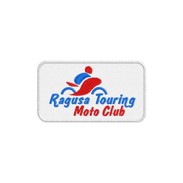 Patch ricamato Moto Club Ragusa Touring Cod.20130820_B