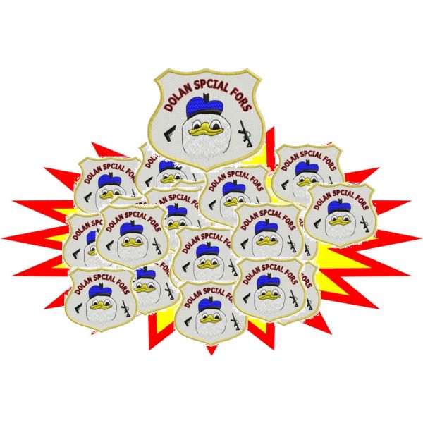 Promozione, Patch ricamato DOLAN SPCIAL FORS Cod.20130820_C_prom