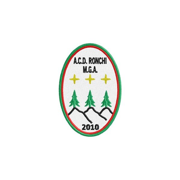 Patch ricamato A.C.D. RONCHI M.G.A. Cod.20130824_A