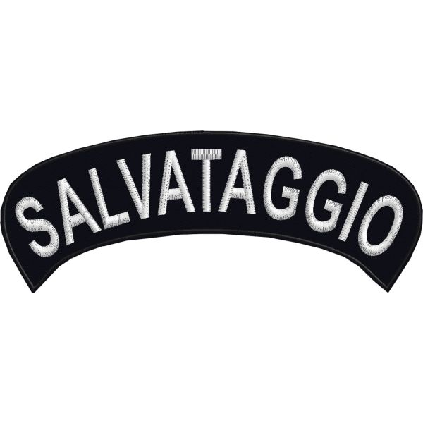 Fascia semicurva lunga 40 cm. "SALVATAGGIO" Cod.20130928_A