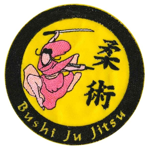 Patch diam.10  Bushi Ju Jitsu Cod.20131008_A