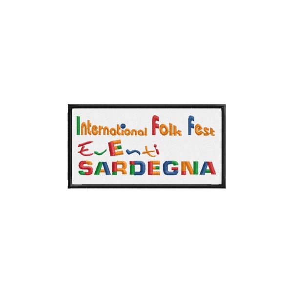 Patch International Folk Fest SARDEGNA Cod.20131018_B