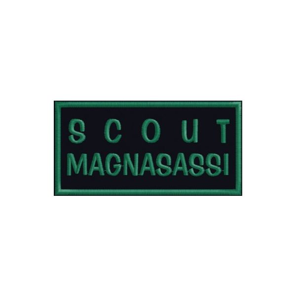 Etichetta nominativa SCOUT MANGIASASSI Cod.20131110_B