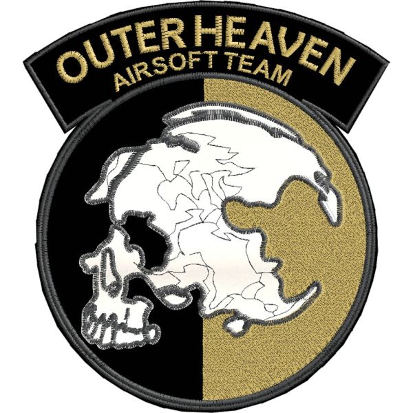 Patch OUTER HEAVEN cm.25x22 Cod.20131113_A