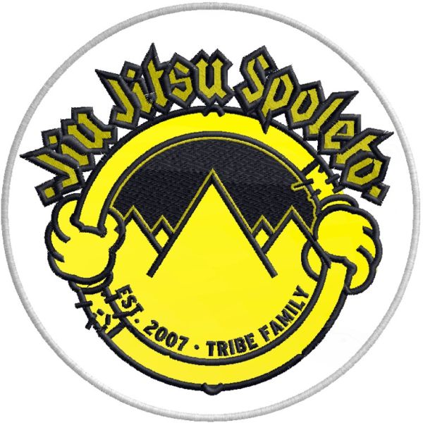 Patch diam.20  Ju Jitsu Spoleto cod.20131114_A