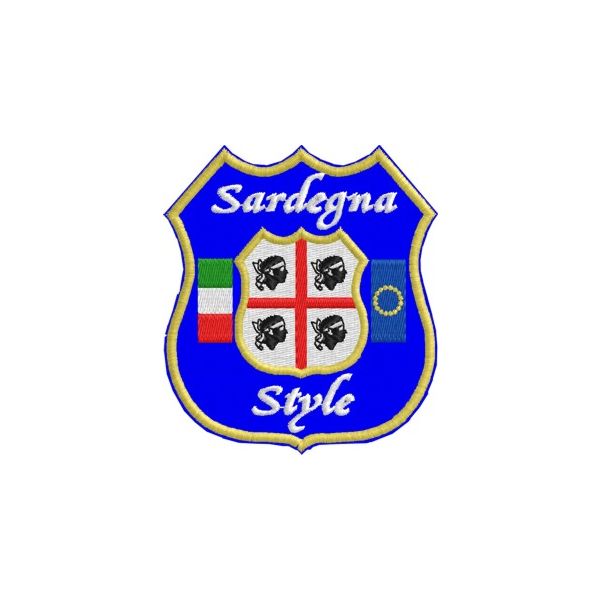 Patch ricamato Sardegna Style Cod.20130116_A