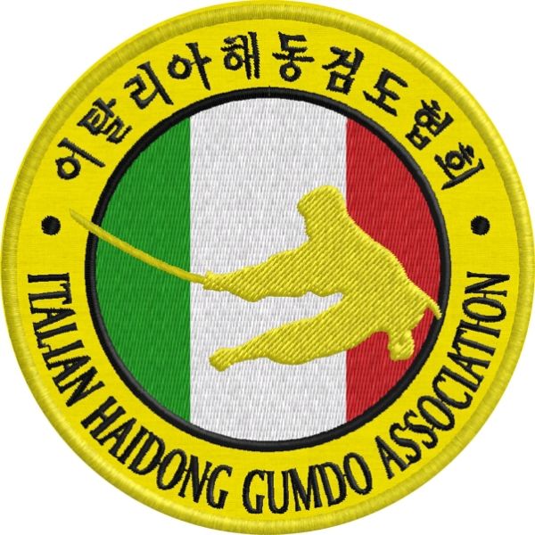 Patch  ITALIAN HAIDONG GUMDO ASSOCIATION  Cod.20131125_A