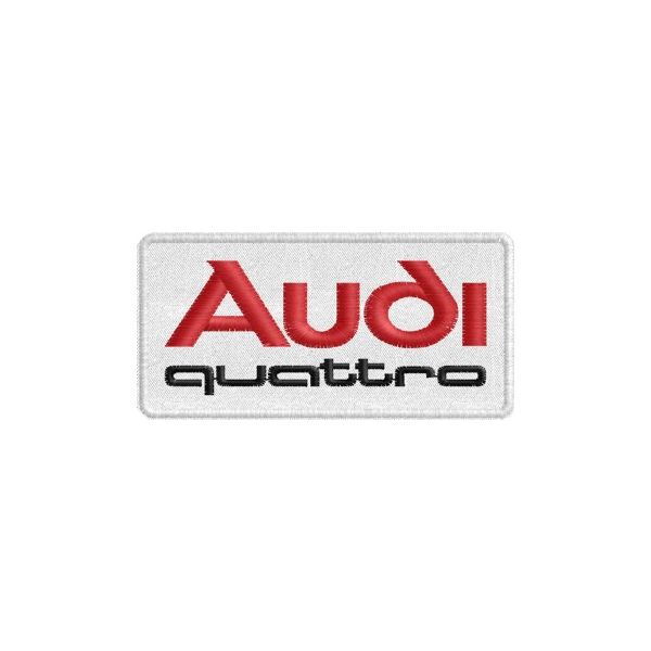 Patch  AUDI quattro Logo ricamato  Cod.20131209_B