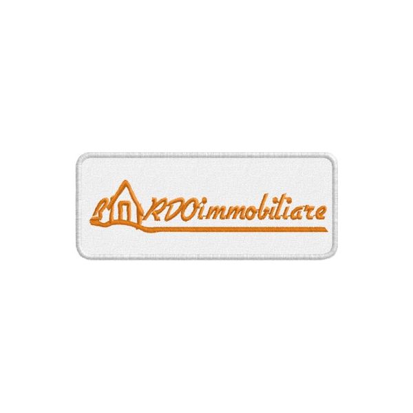 Patch  ricamato Immobiliare BARDO Cod. 20131220_A