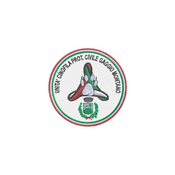 Patch PROTEZIONE CIVILE Gaggio Montano (BO) cod.20131226_A