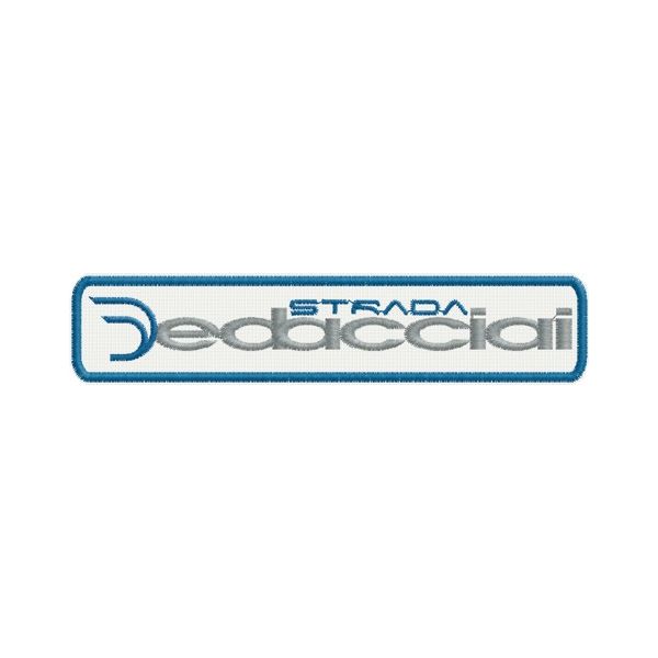 Patch  ricamato DEDA acciai STRADA Cod. 20131227_A