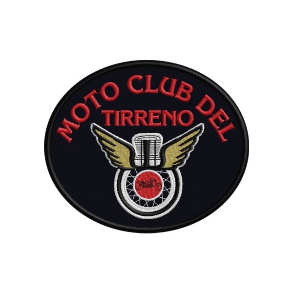 Patch Moto Club del TIRRENO Cod. 20131230_A