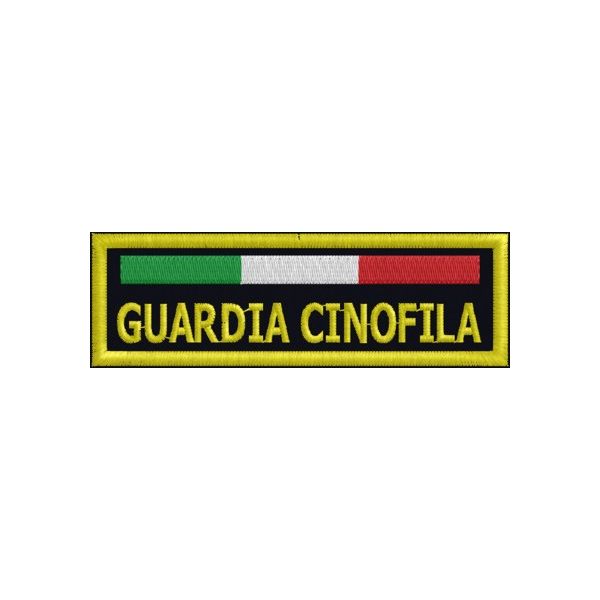 Etichetta (GUARDIA CINOFILA) personalizzata Cod.20140103_Guardia