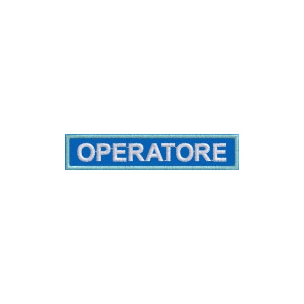 Patch (OPERATORE) personalizzato cod. 20140112_C