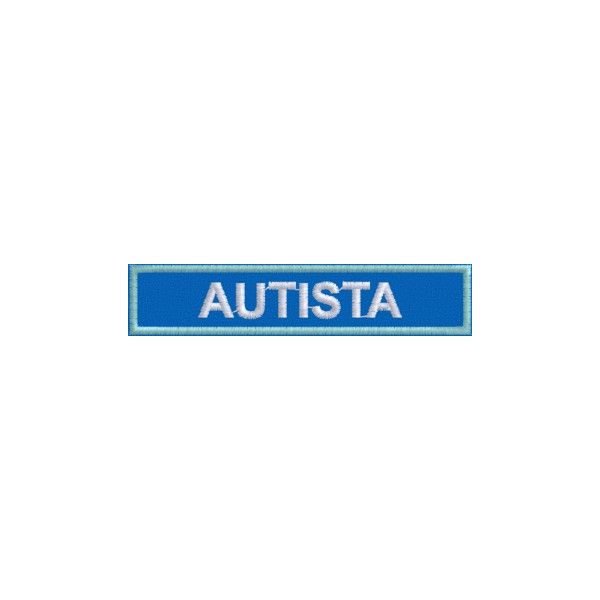 Patch (AUTISTA) personalizzato cod. 20140112_D