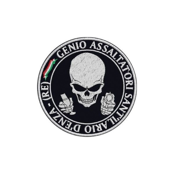 Patch GENIO ASSALTATORI SANT'ILARIO D'ENZA (RE)  Cod.20140116_A