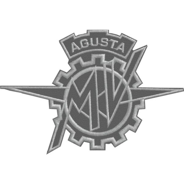 Patch Stemma M V Agusta monocolore cm.16 Cod.20140123_B