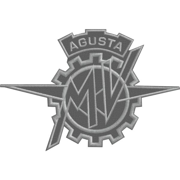 Patch Stemma M V Agusta monocolore cm.25 Cod.20140123_E