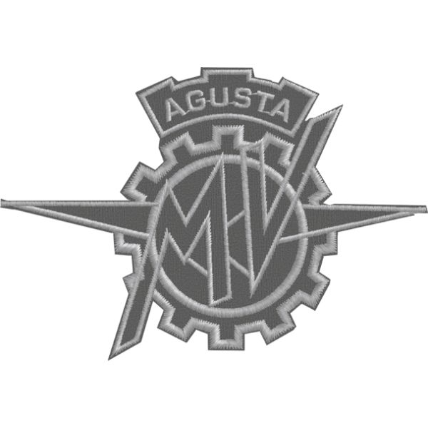 Patch Stemma M V Agusta monocolore cm.10 Cod.20140123_F