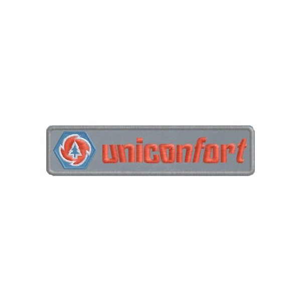 Patch rettangolare Logo UNICONFORT Cod.20140126_A