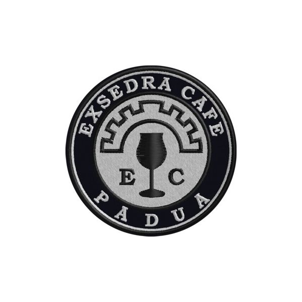 Patch ricamato EXSEDRA CAFE PADUA Cod.20140205_A