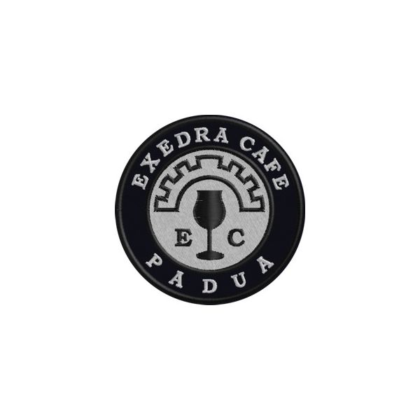 Patch ricamato ESEDRA CAFE PADUA Cod.20140205_B