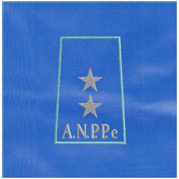 Gradi A.N.P.P.E. 2 stelle su fascia tubolare Cod.20140206_A