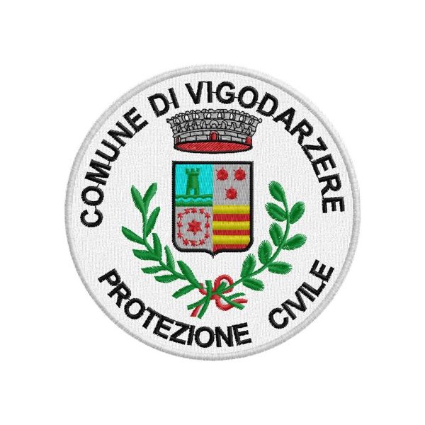 Patch ricamato PROTEZIONE CIVILE Vigodarzere cod.20140210_A