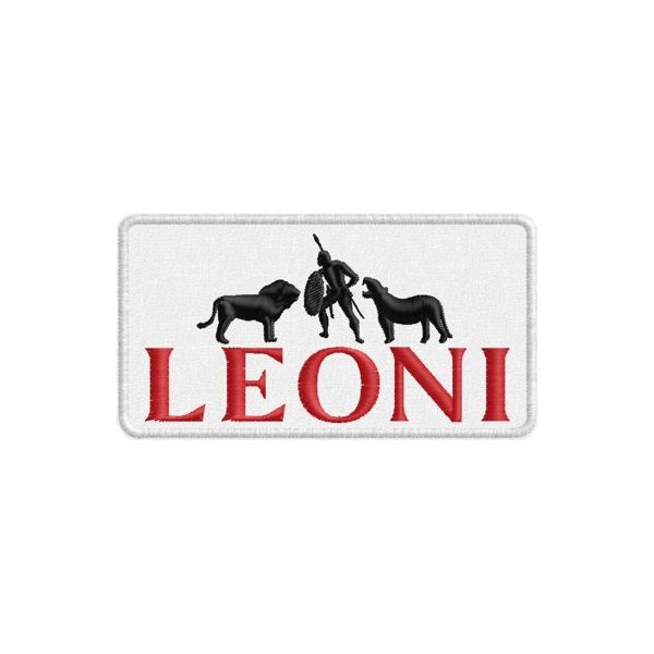 Stemma rettangolare 10 x 5 LEONI Cod.20140221_B