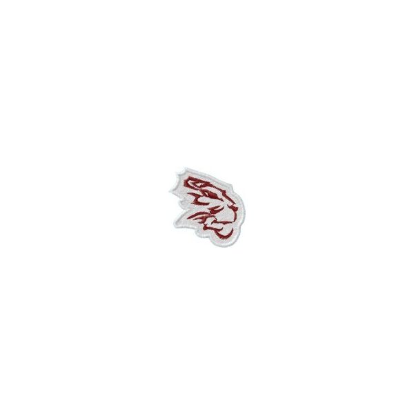 Profilo di una tigre, ricamata misura mm.29x30 Cod.20140222_BX