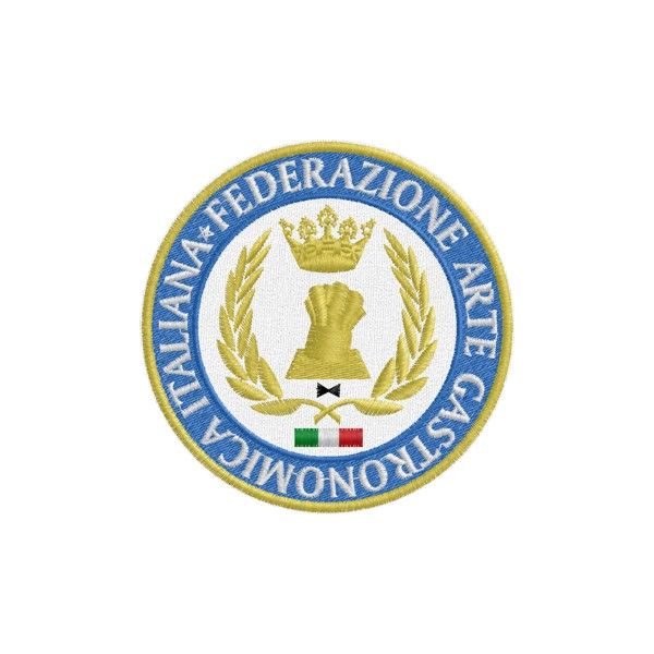 Stemma FAGI Fed.Italiana Arte Gastronomia Cod.20140226_A 90mm.
