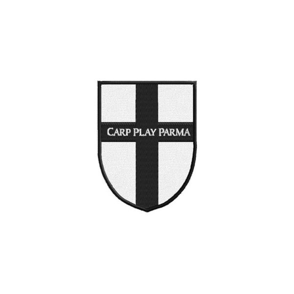 Stemma ricamato scudetto Carp Play Parma Cod.20140303_A