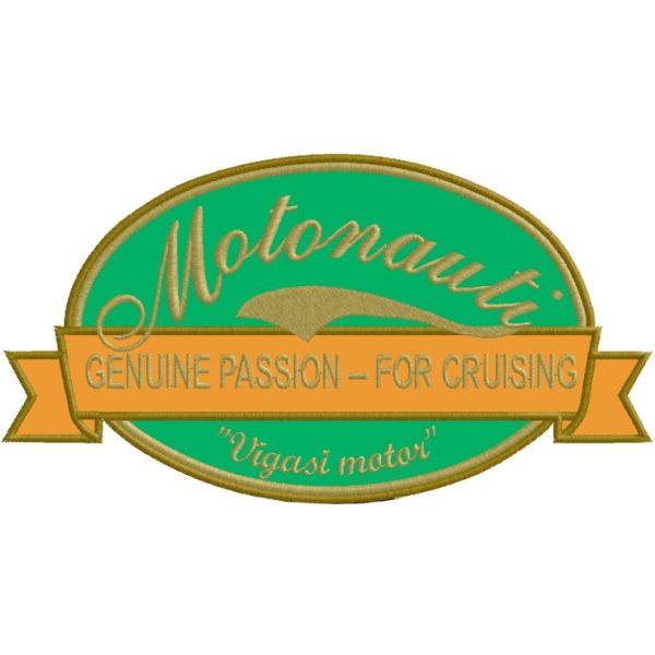 Stemma da 20 cm. Motonauti "Vigasi Motor" Cod.20140305_A