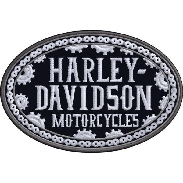 Patch ovale Harley Davidson MOTORCYCLE Cod.20140314_A