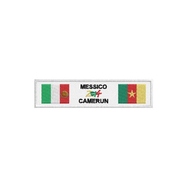 Patch girone gruppo A messico camerun cod.20140315_A34