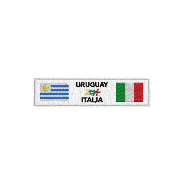 Patch girone gruppo E Uruguay Italia cod.20140315_E14