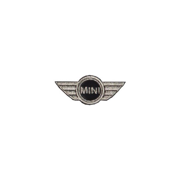 Logo MINI ricamato su base cm. 6 cod.20140528_A