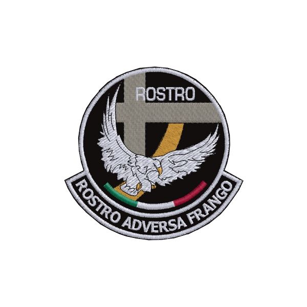 Patch ricamato ROSTRO ADVERSA FRANGO cod.20140624_A
