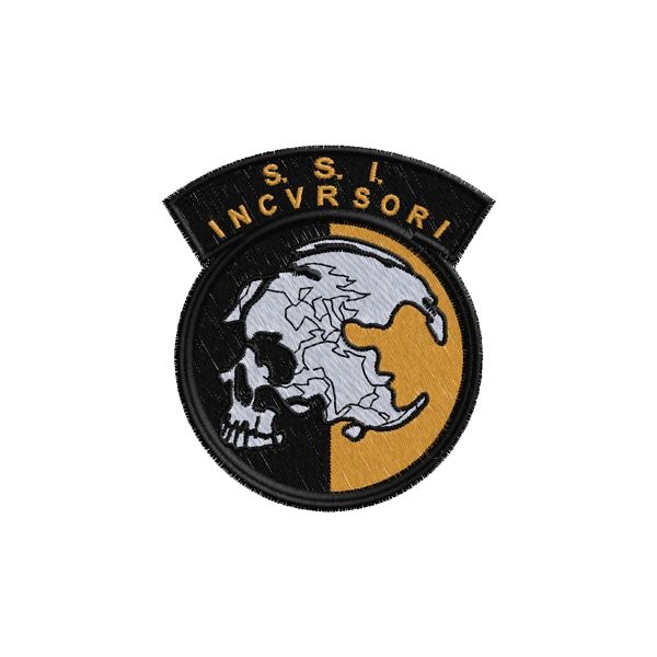 Patch S.S.I INCVRSORI tutto ricamato Cod.20140711_A