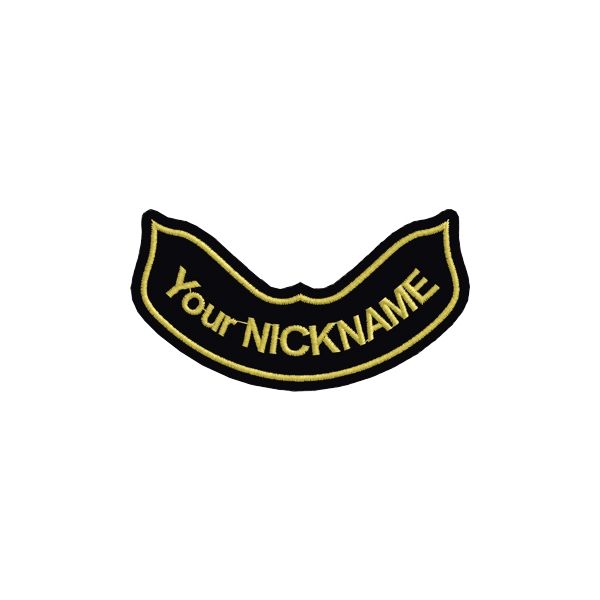 Patch da spalla giubbotto con il tuo nome Cod.20140732_A